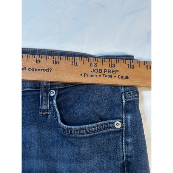 Calvin Klein Jeans Womens Midrise Skinny Ankle Straight Distressed CKJ011 27/C27 - Picture 12 of 16